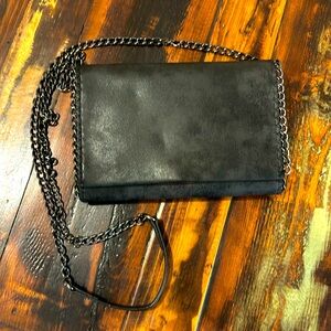CHELSEA28 Faux Suede Crossbody Handbag